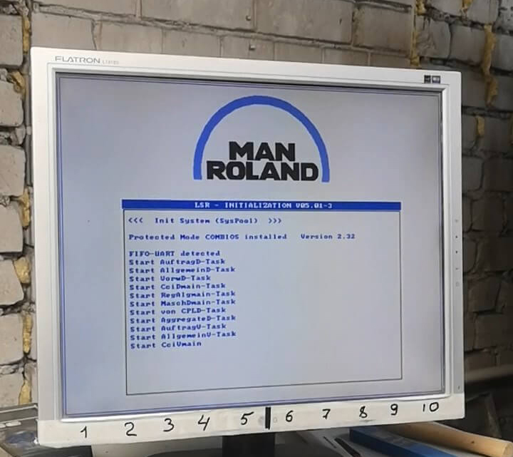 Ремонт MAN Roland 300-й серии