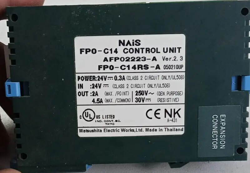 Фото ПЛК FP0-C14 сварочного станка для ПВХ-профилей ETM EK-1050 №6