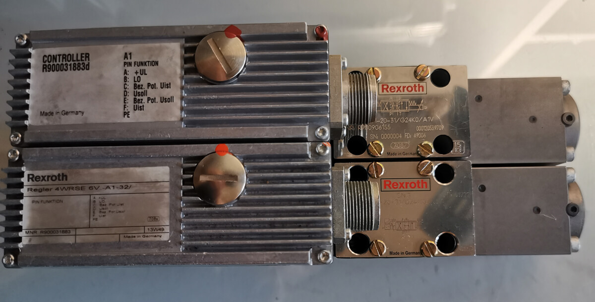 Пропорциональный клапан Bosch Rexroth R900906155 4WRSE6V1-20-31/G24K0/A1V