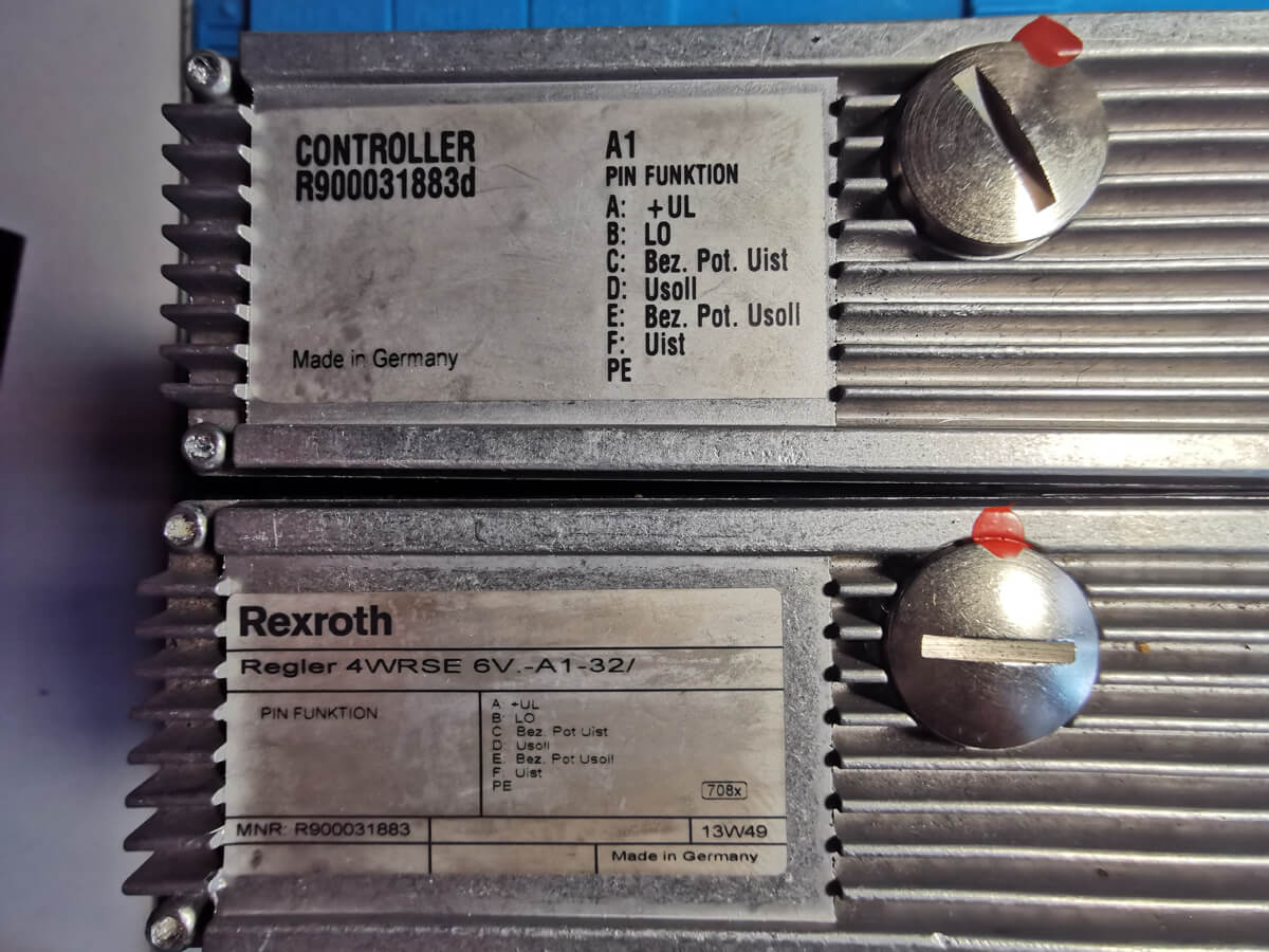Фото 2 пропорционального клапана Bosch Rexroth R900906155 4WRSE6V1-20-31/G24K0/A1V